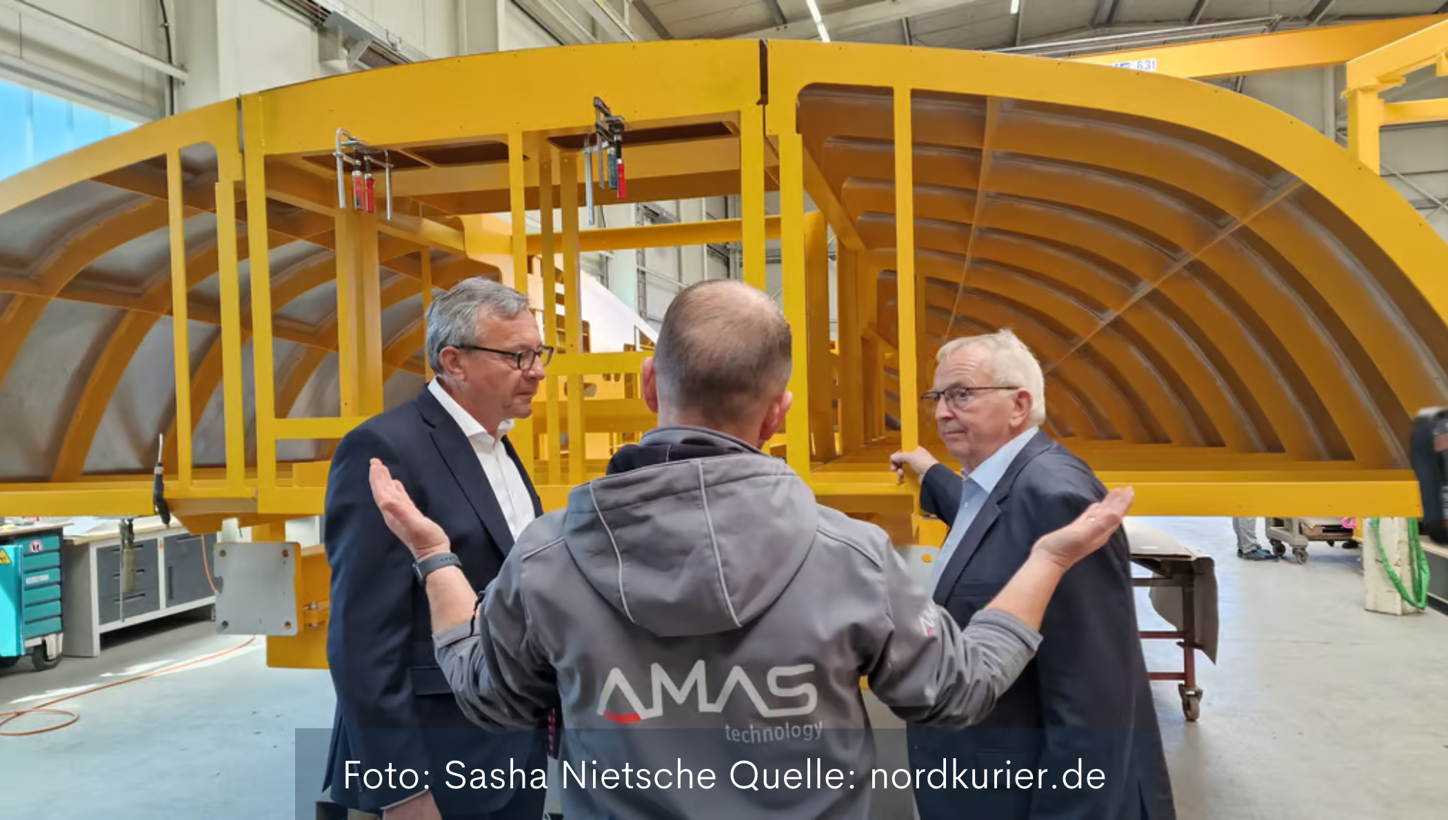 Nordkurier- Nächster Halt: Amas in Neu Kaliß